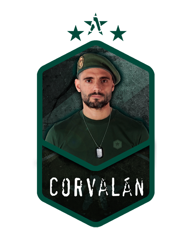 Emiliano Corvalán: creador, director e instructor del campamento militar Averno. Amplia experiencia como entrenador y coach motivacional.