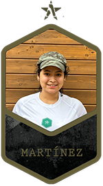 Martinez - participante del campamento militar Averno. Promoción Delta, año 2024.